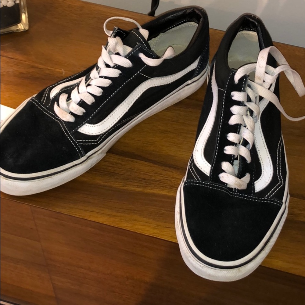 Black Old School Vans